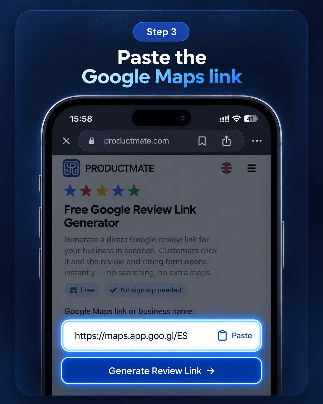 Productmate link generator